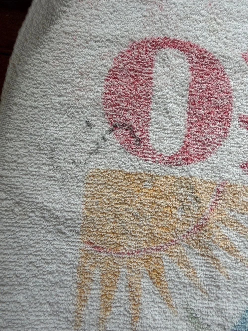 Vintage “Go Go Go” Towel